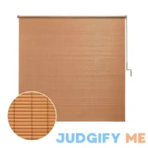 Project Source 72-in x 96-in Tan Light Filtering Cordless Indoor or Outdoor Roller Shade