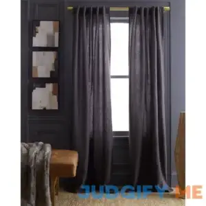 Quince European Linen Blackout Curtain