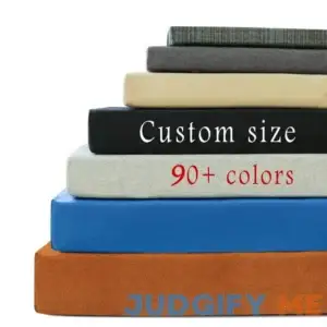 ROFIELTY Custom Size Bench Cushion for Indoor/Outdoor Patio Furniture/Window Seat 90+ Colors to Choose from