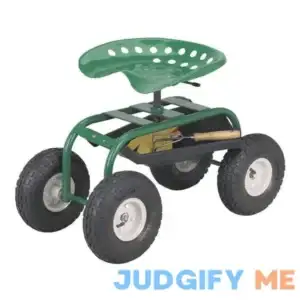 Rolling Work Seat with Tool Tray