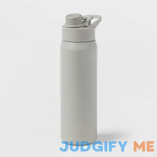 Room Essentials 24oz Stainless Steel Chug Water Bottle Room Essentials 24oz Stainless Steel Chug Water Bottle
