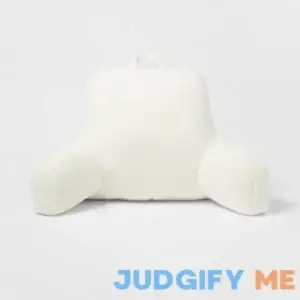 Room Essentials Faux Shearling Bed Rest Pillow