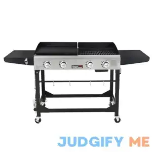 Royal Gourmet Portable Propane Gas Grill and Griddle Combo GD401