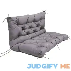 SEAHOME Waterproof Bench Cushion with Backrest