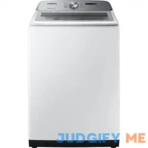 Samsung - 5.0 Cu. Ft. High-Efficiency Top Load Washer with Active WaterJet - White