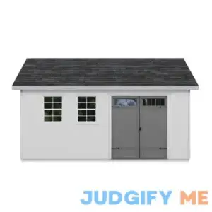 Scarsdale 10 ft. W x 16 ft. D Wood Storage Shed Handy Home