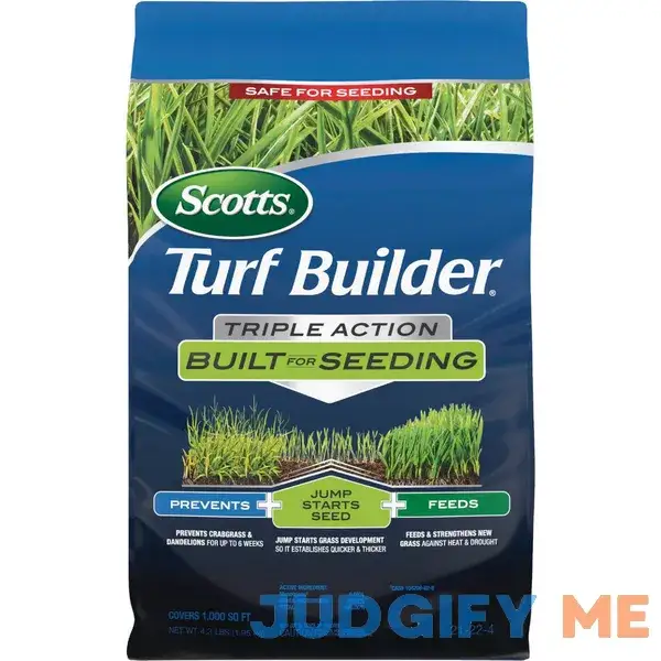Scotts Turf Builder Triple Action Built For Seeding Scotts Turf Builder Triple Action Built For Seeding