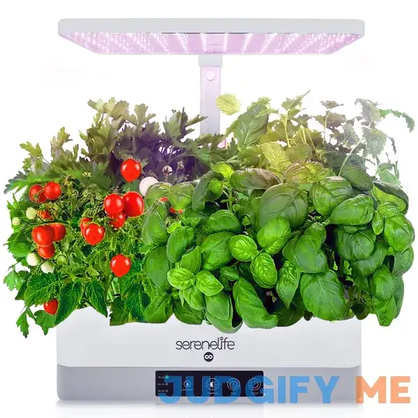 SereneLife Hydroponic Herb Garden 6 Pods Indoor Herb Garden Kit SereneLife Hydroponic Herb Garden 6 Pods Indoor Herb Garden Kit