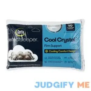 Serta PerfectSleeper Cool Crystal Support Pillow White
