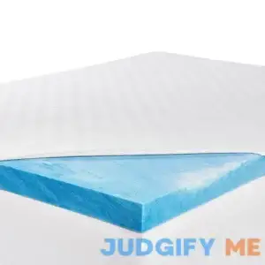 Serta Soothing Cool Gel Memory Foam Mattress Topper