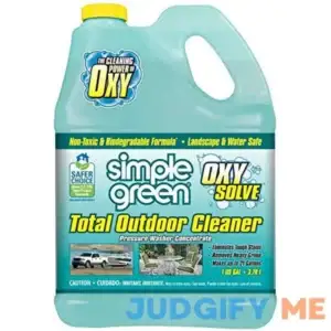 Simple Green Oxy Solve Total Outdoor Pressure Washer Cleaner