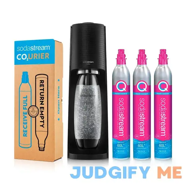 SodaStream 90 Day Carbonation Bundle Black / Terra SodaStream 90 Day Carbonation Bundle Black / Terra