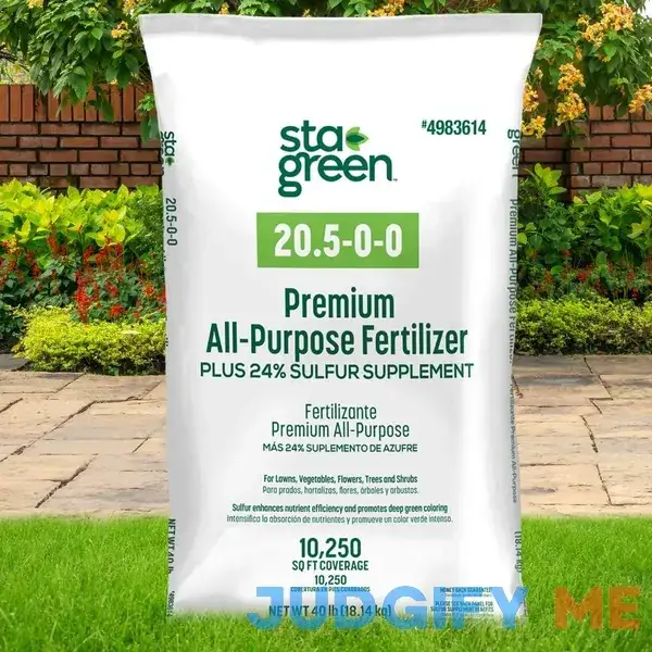 Sta-Green All Season 40-lb 10500-sq ft 20.5-0-0 All-purpose Lawn Starter Fertilizer SG-40-20500 Sta-Green All Season 40-lb 10500-sq ft 20.5-0-0 All-purpose Lawn Starter Fertilizer SG-40-20500