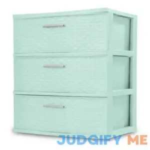 Sterilite 3 Drawer Weave Tower