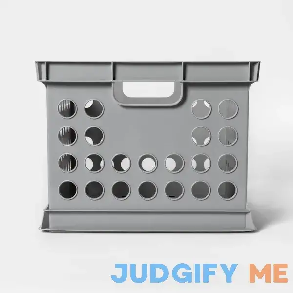 Storage Crate Gray - Room Essentials Storage Crate Gray - Room Essentials