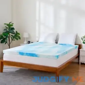 Subrtex Gel-Infused Memory Foam Bed Mattress Topper