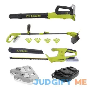 Sun Joe 24V Cordless 3-Tool Garden Combo Kit