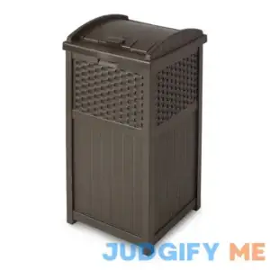 Suncast Resin Outdoor Trash Hideaway