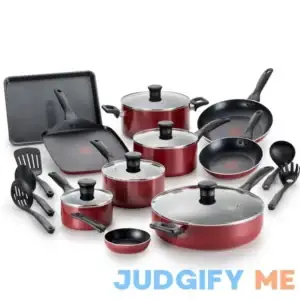 T-fal Easy Care 20-Piece Nonstick Cookware Set