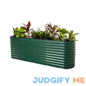 Tall 1 Modular Metal Raised Garden Bed Vego Garden