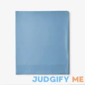 The Company Store Company Cotton Solid 300-Thread Count Cotton Percale Sheet Set