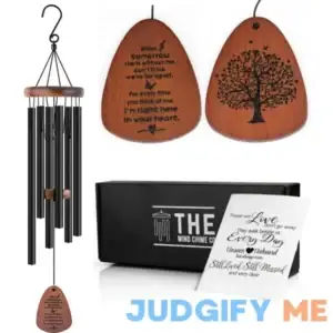 The Wind Chime Co Memorial Wind Chimes Sympathy Wind Chimes Gift for The Loss of A Loved One