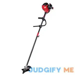 Troy-Bilt 27cc Gas 2-Cycle Straight Shaft Attachment Capable Gas Brushcutter with String Trimmer Head Included