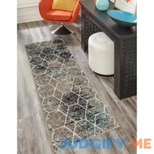 Unique Loom Geometric Trellis Frieze Area Rug