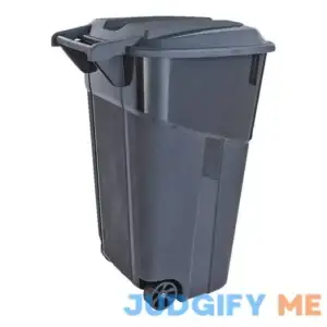 United Solutions 32 Gallon Wheeled Trash Can with Lid