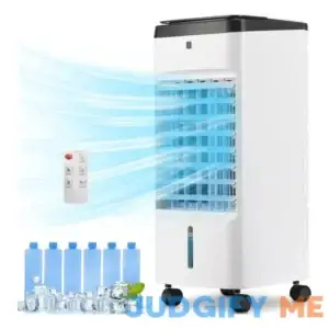 Uthfy Evaporative Air Cooler 3 In 1 Swamp Cooler with 6 Ice Packs