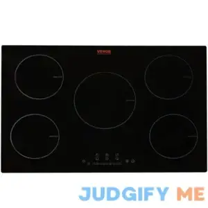 VEVOR Built-in Magnetic Cooktop 9200W 5 Burners 30 in. Induction Stove Top QRSDC5309200W1XJTV4