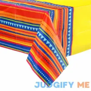 Way to Celebrate! Serape Fiesta Plastic Tablecloth