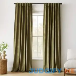 West Elm Cotton Velvet Curtain