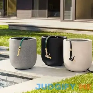 West Elm Radius Ficonstone Hose Storage