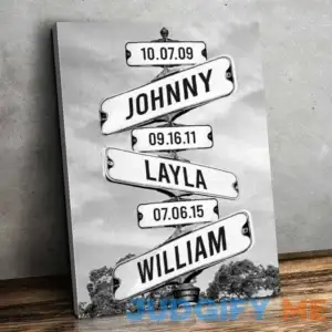 Where Love Never Ends - Family Personalized Custom Vertical Canvas - Gift For Family Members