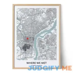 Where We Met Map