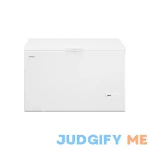 Whirlpool 16-cu ft Garage Ready Manual Defrost Chest Freezer with Temperature Alarm (White) | WZC5116LW
