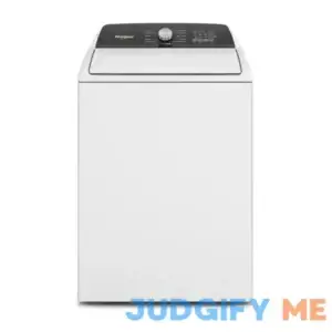 Whirlpool 4.6-cu ft High Efficiency Impeller Top-Load Washer (White) Stainless Steel | WTW5010LW