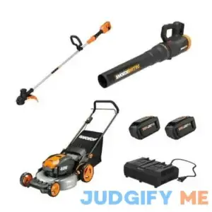 Worx 20' Push Mower 13' String Trimmer
