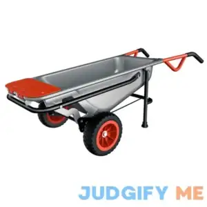 Worx WG050 Aerocart 8-in-1 Yard Cart Wheelbarrow Dolly