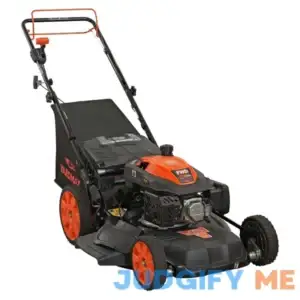 YARDMAX 22 in. 201cc SELECT PACE 6 Speed CVT High Wheel FWD 3-in-1 Gas Walk Behind Self Propelled Lawn Mower
