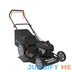 Yard Force Self Propelled Lawn Mower Briggs & Stratton 150cc Gas Engine 22-inch Steel Deck 3-in