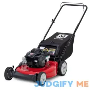 Yard Machines 21-in Walk Behind Push Lawn Mower with 140cc Briggs Stratton Gas Powered Engine