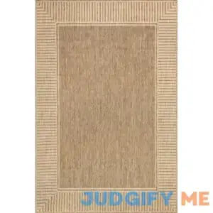 nuLOOM Asha Simple Border Indoor/Outdoor Area Rug