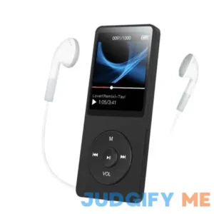 1.8 inch Screen MP3 Player with Bluetooth Earphones Included Music Player with Built-In Hd Speaker