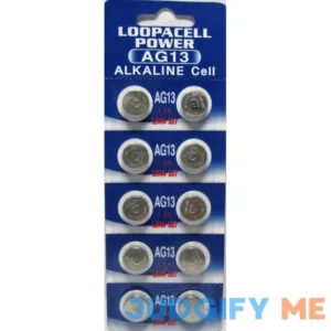 10-pack LR44 Alkaline Button Cell Battery Replaces:LR44