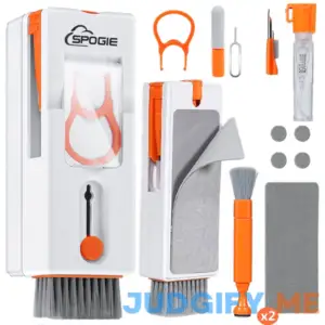 11-in-1 Keyboard Cleaning Kit Laptop Cleaning Kit Keyboard Brush Cleaner Electronics Cleaner for Cell Phone/Earbuds/Camera Lens/Computer
