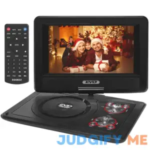 11.5" Portable DVD Player with 9.5" Swivel Screen