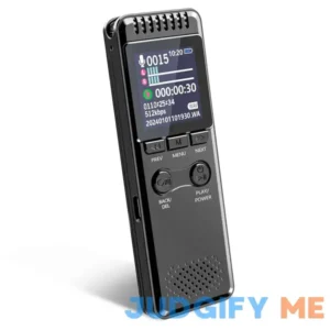 128GB Digital Voice Recorder with 8000 Hours Recording Capacity