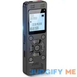 128gb Digital Voice Recorder for Lectures Meetings Evida 9296 Hours Voice Activated Recording Device Audio Recorder with Playback